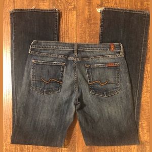 7 For All Mankind Boot Cut Jeans